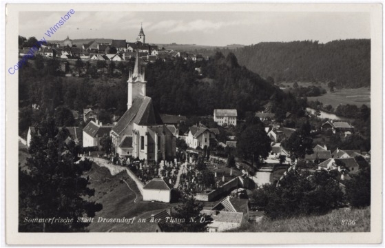 Drosendorf an der Thaya, Ortsansicht