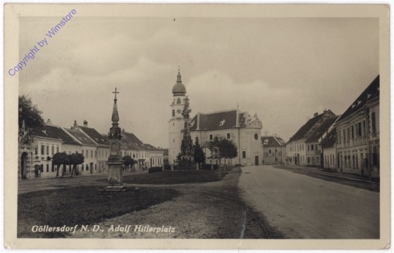 ak185051 Göllersdorf, Adolf Hitlerplatz