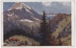ak185053 Gösing, mit dem Ötscher