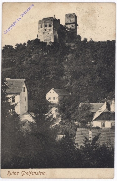 ak185070 Greifenstein, Ruine