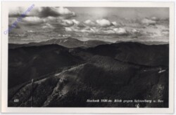 Gutenstein, Hocheck, Blick gegen Schneeberg u. Rax