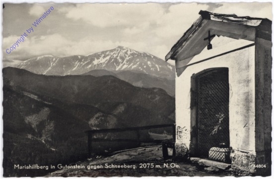ak185104 Gutenstein, Mariahilfberg