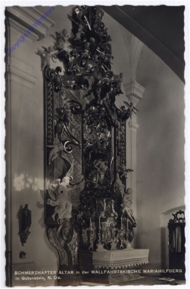 ak185110 Gutenstein, Wallfahrtskirche Mariahilfberg, Schmerzhafter Altar