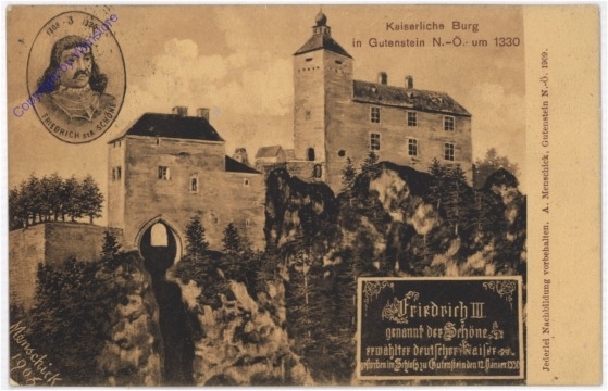 ak185113 Gutenstein, Kaiserliche Burg
