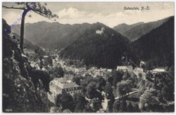 ak185121 Gutenstein, Ortsansicht