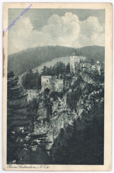 ak185122 Gutenstein, Ruine