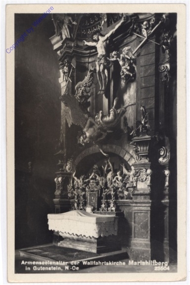 ak185131 Gutenstein, Wallfahrtskirche Mariahilfberg, Armenseelenaltar