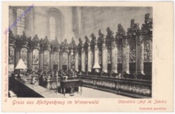 ak185215 Heiligenkreuz, Stift, Chorstühle