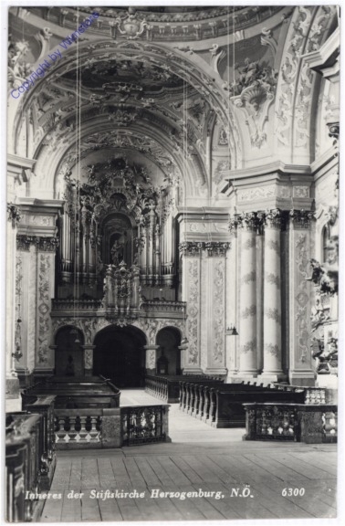 ak185222_1 Herzogenburg, Stiftskirche, Inneres