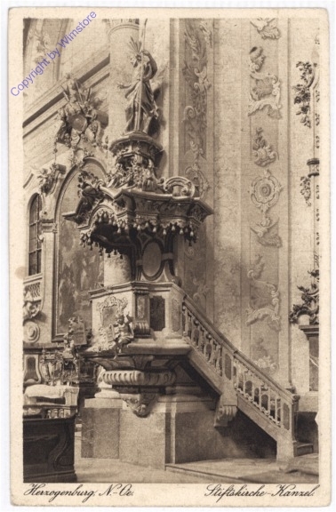 ak185227 Herzogenburg, Stiftskirche Kanzel