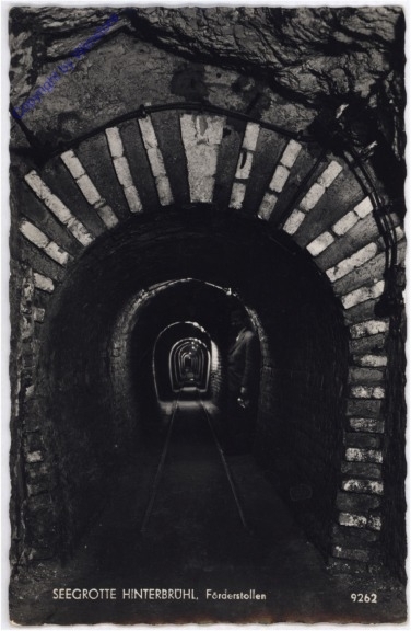 ak185237 Hinterbrühl, Seegrotte, Förderstollen