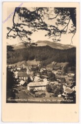 Höhenberg, mit der Reisalpe