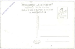 Hohe Wand, Alpengasthof Almfrieden