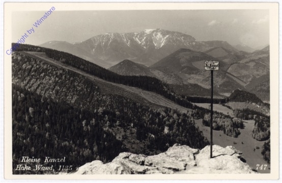 Hohe Wand, Kleine Kanzel