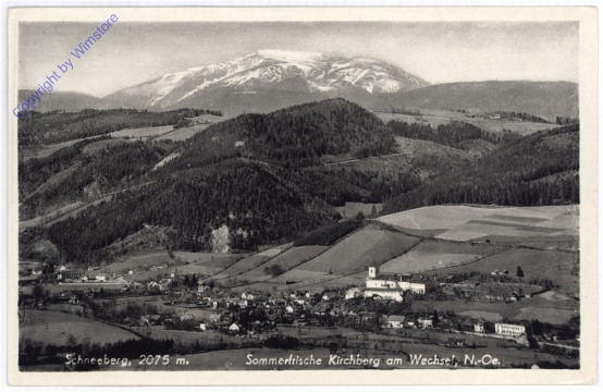 Kirchberg am Wechsel, Ortsansicht