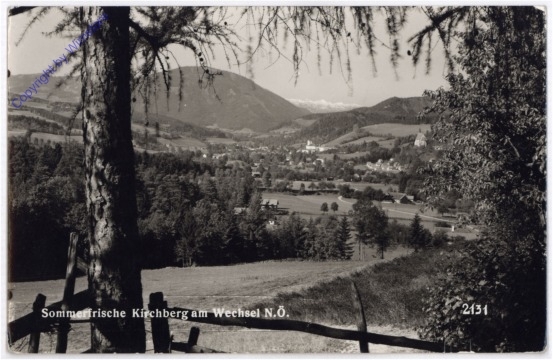 Kirchberg am Wechsel, Ortsansicht