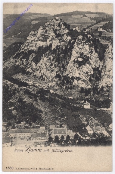Klamm am Semmering, mit Adlitzgraben