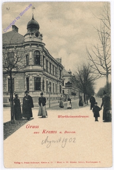 Krems, Gruss aus Krems, Wertheimerstrasse