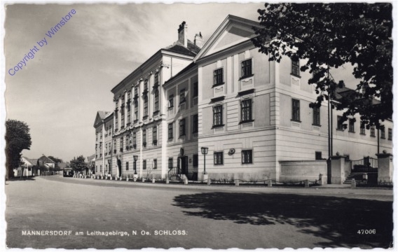 ak185578 Mannersdorf, Schloß