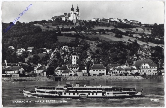 Marbach, Ansicht mit Maria Taferl