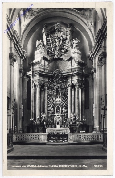 Maria Dreieichen, Wallfahrtskirche, Inneres