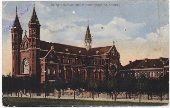 Maria Enzersdorf, Hl. Geistkirche und Missionshaus St. Gabriel