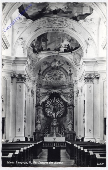 Maria Langegg, Wallfahrtskirche, Inneres
