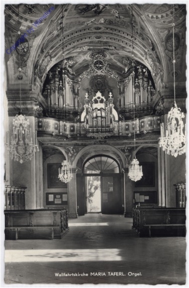 Maria Taferl, Wallfahrtskirche, Orgel