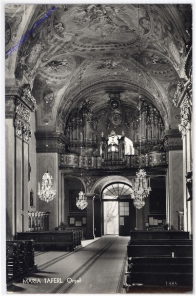 Maria Taferl, Wallfahrtskirche, Orgel