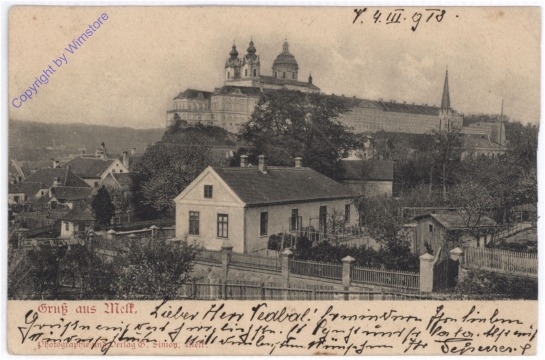 Melk, Gruss aus