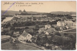 ak185800 Melk, Ortsansicht