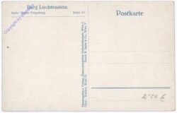 ak185847a Mödling, Burg Liechtenstein