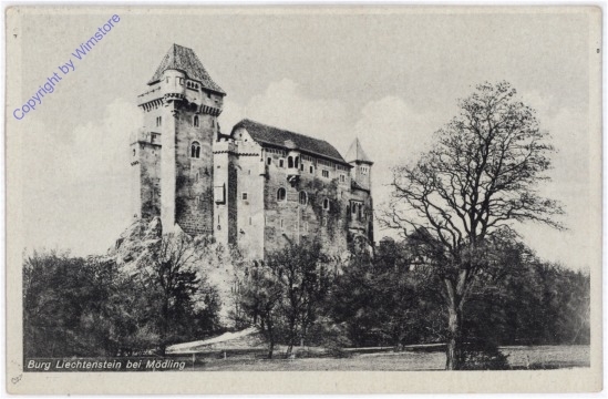 Mödling, Burg Liechtenstein