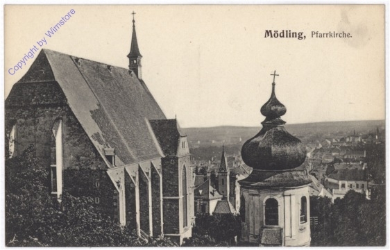 ak185863 Mödling, Pfarrkirche