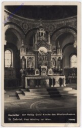 ak185870 Mödling, St. Gabriel, Hochaltar