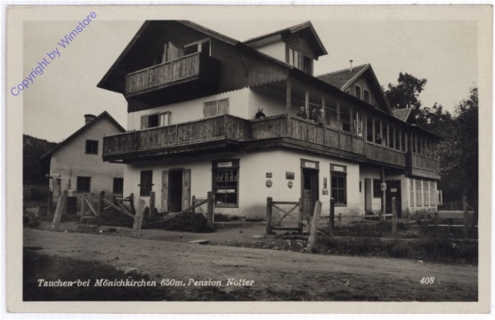 Mönichkirchen, Tauchen, Pension Notter