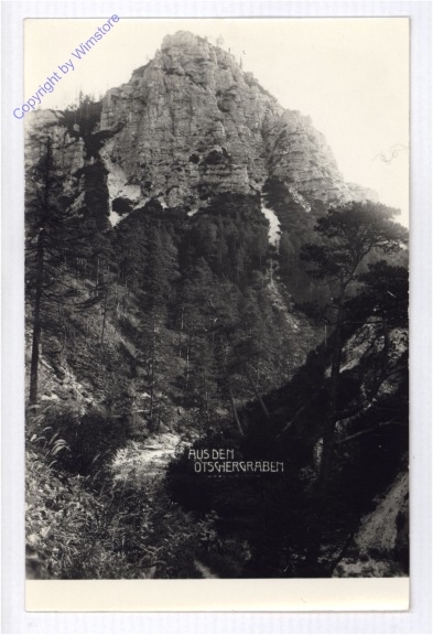 Ötscher, Aus den Ötschergraben