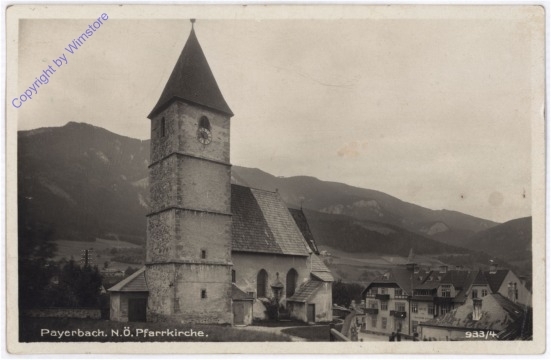 ak185969 Payerbach, Pfarrkirche