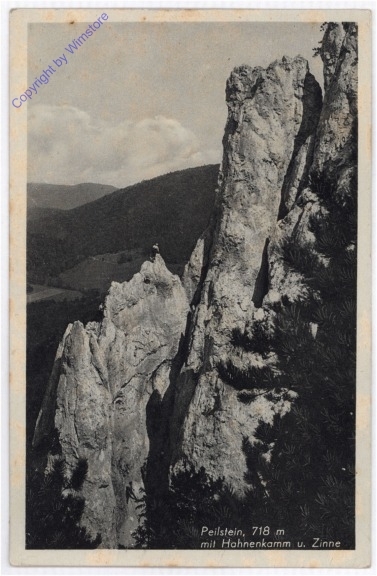 Peilstein, Hahnenkamm u. Zinne