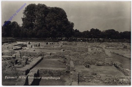 Petronell-Carnuntum, Römische Ausgrabungen