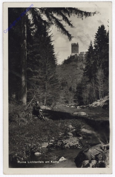 Peygarten, Ruine Lichtenfels am Kamp