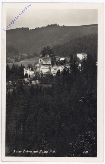 Pölla, Ruine Dobra a Kamp