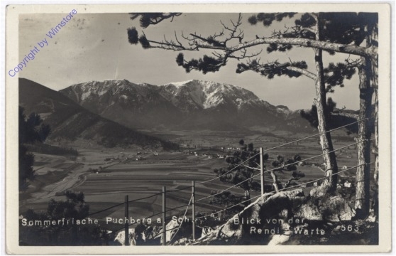 Puchberg, Blick von der Rendl-Warte
