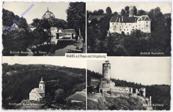 ak186081 Raabs an der Thaya, Multiansicht