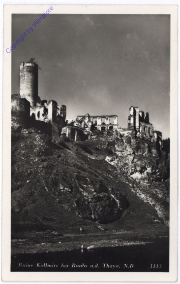ak186087 Raabs an der Thaya, Ruine Kollmitz