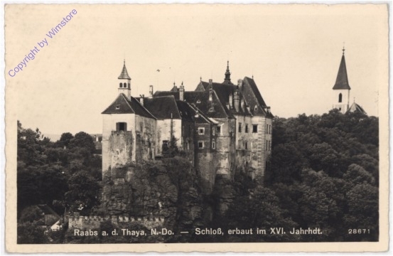 ak186097 Raabs an der Thaya, Schloß
