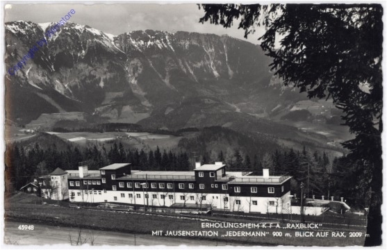 Rax, Erholungsheim Raxblick