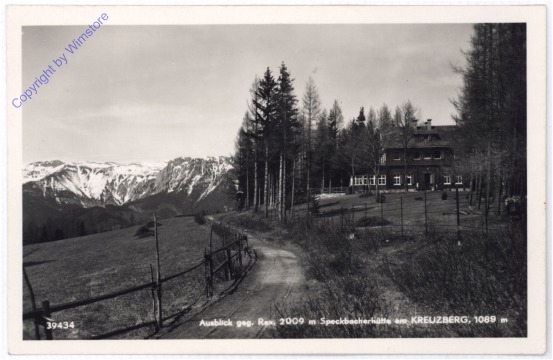 ak186144 Rax, Speckbacher-Hütte