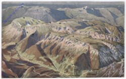 Rax, mit der Raxbahn aus der Vogelschau