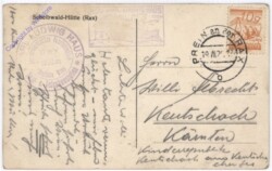 ak186183a Rax, Scheibwald-Hütte